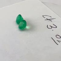 3.02 Ct. Colombian Emerald Pair ( Round)