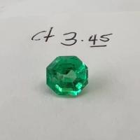 3.45ct  Colombian Emerald (Octagon Cut)