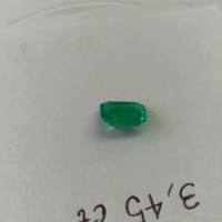 3.45ct Colombian Emerald Cut 