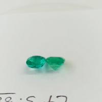 3.88 Ct. Colombian Emerald Pair