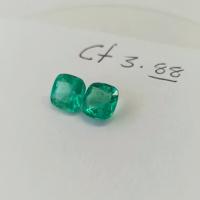 3.88 Ct. Colombian Emerald Pair