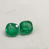 4.21ct Colombian Emerald Pair 