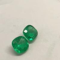 4.21ct Colombian Emerald Pair 