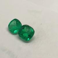 4.21ct Colombian Emerald Pair 