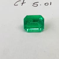 5.01 Ct. Colombian Emerald 