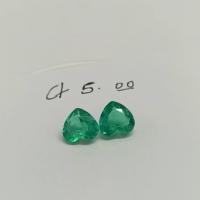 5.0 Ct. Colombian Emerald  Pair 