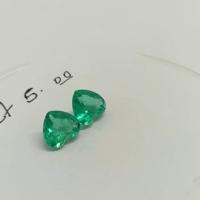 5.0 Ct. Colombian Emerald  Pair 