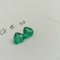 5.0 Ct. Colombian Emerald  Pair 