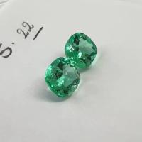 5.22  Ct.  Colombian Emerald Pair - Ovals  (Exceptional)
