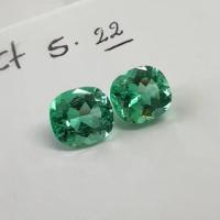 5.22  Ct.  Colombian Emerald Pair - Ovals  (Exceptional)