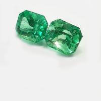5.78 Ct. Colombian Emerald Pair ( Exceptional )