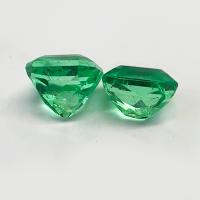 5.78 Ct. Colombian Emerald Pair ( Exceptional )