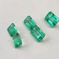 6.86 Ct.  Colombian Emerald Set (Exceptional - Untreated)  