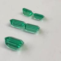 6.86 Ct.  Colombian Emerald Set (Exceptional - Untreated)  