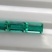 7.40 Ct. Colombian Emerald Set (Exceptional)