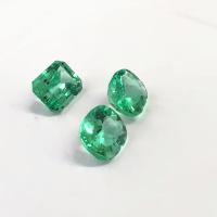 8.09 Ct. Colombian Emerald Set 