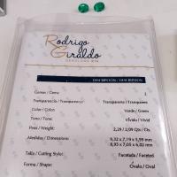 4.37 Ct. Colombian Emerald Pair (Oval)