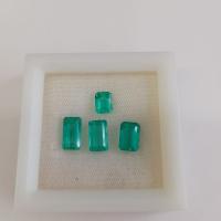 6.98 Ct. Original Colombian Emerald Set (Exceptional , Investment Grade)