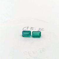 5.20ct Colombian Emerald Pair