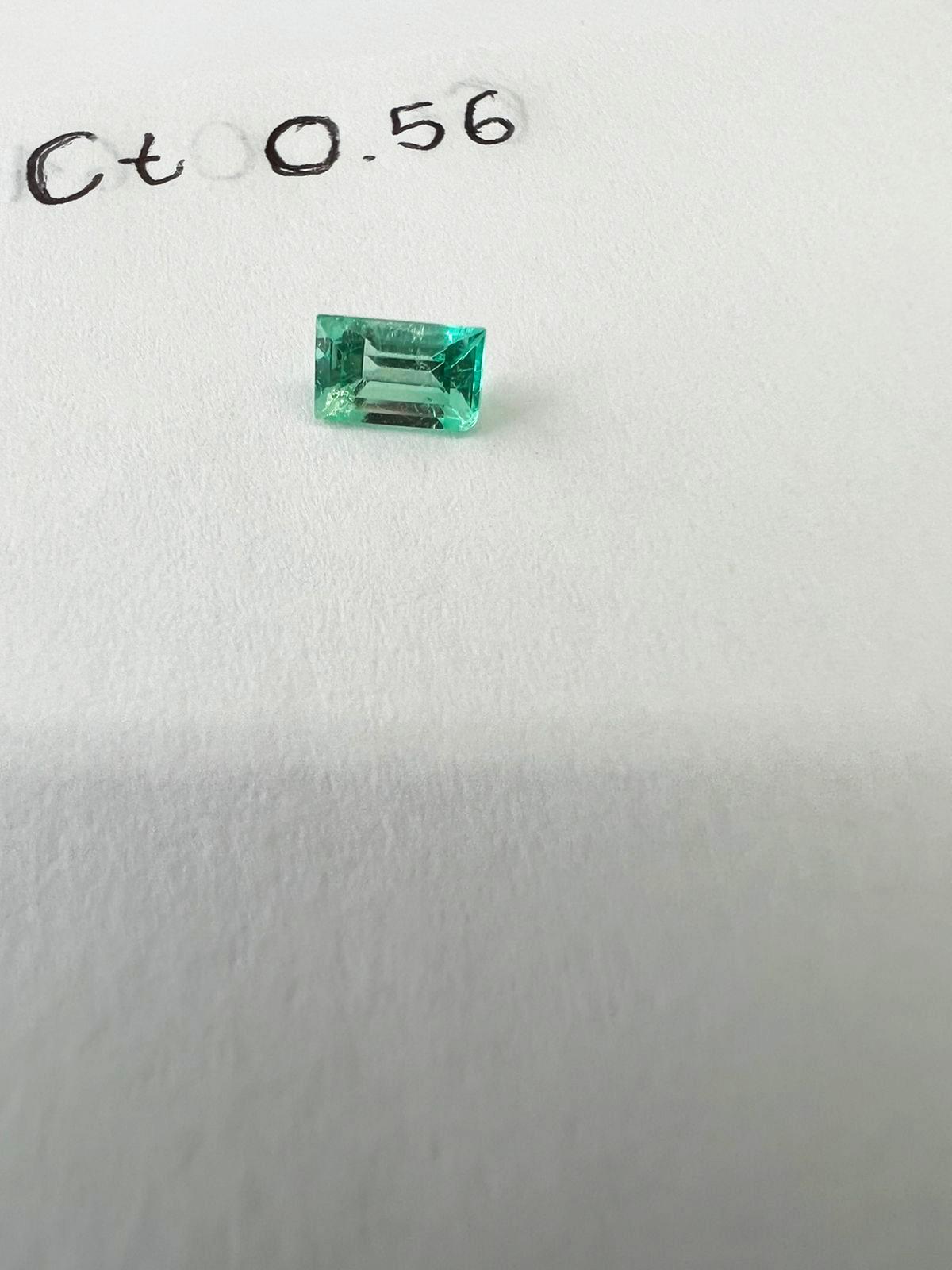 0.56 Ct. Colombian Emerald