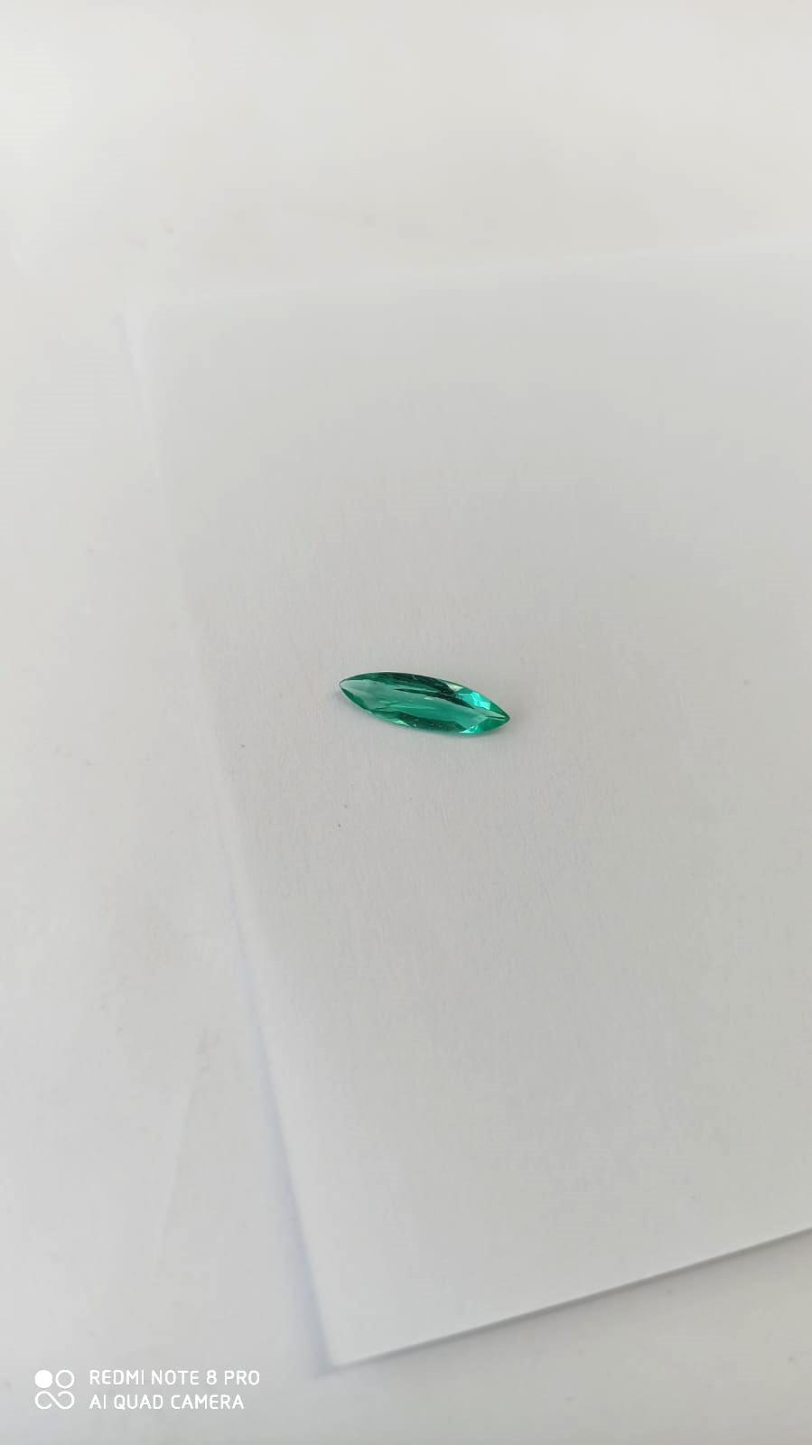 0.60ct Colombian Emerald (Marquise Cut) 