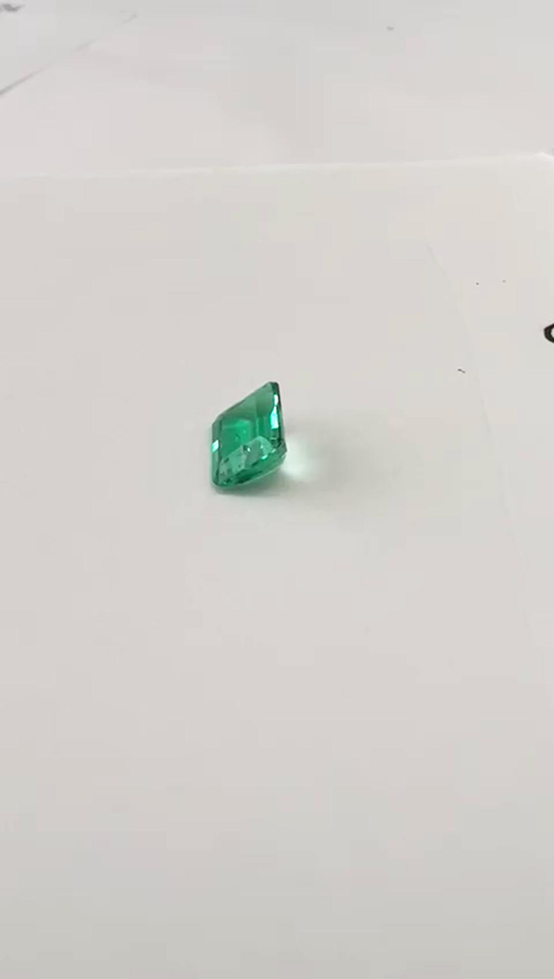 0.83 Ct. Colombian Emerald  (Exceptional)