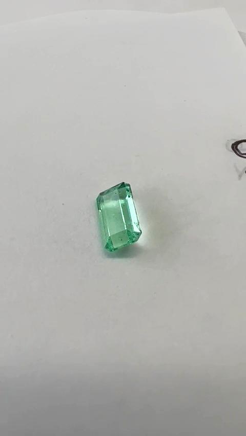 0.92  Ct. Colombian Emerald 