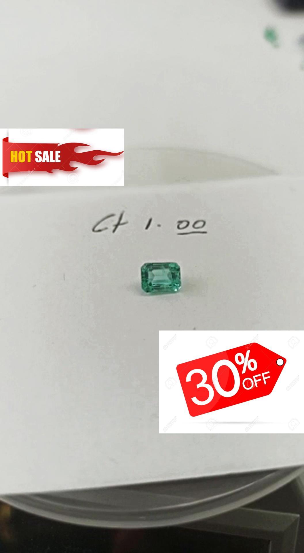 1.0ct Colombian Emerald 