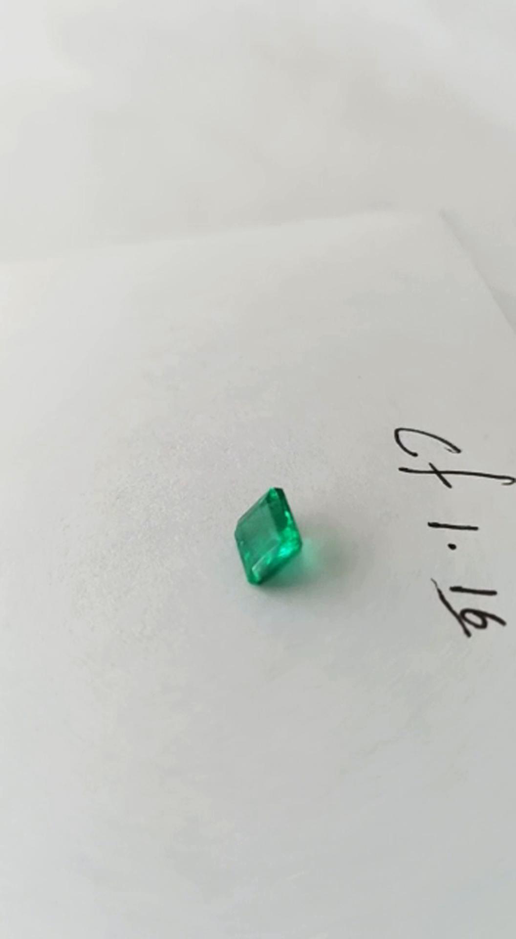 1.16 Ct. Colombian Emerald ( Exceptional )