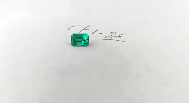 1.26ct Colombian Emerald