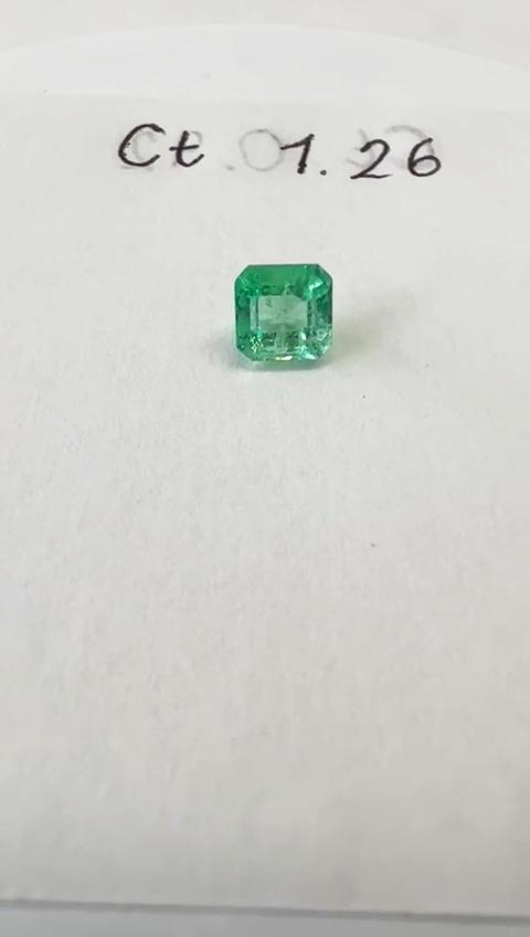 1.26 Ct. Colombian Emerald