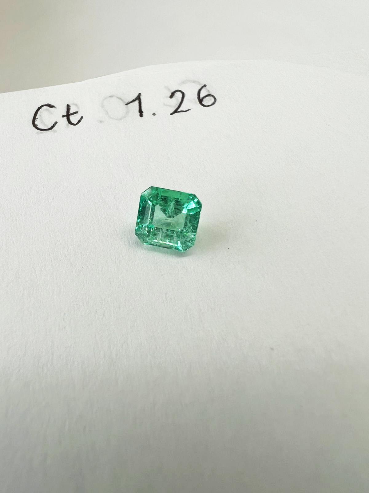 1.26 Ct. Colombian Emerald