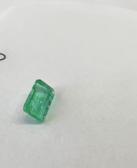 1.48 Ct.  Colombian Emerald