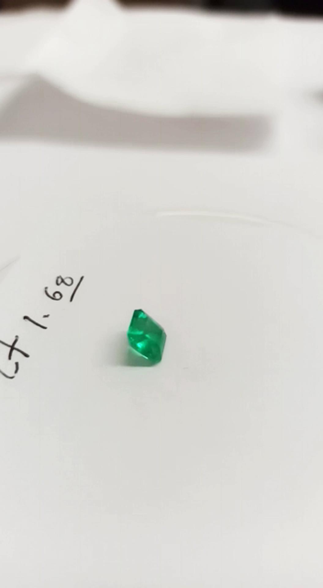 1.68ct Colombian  Emerald (Sale)