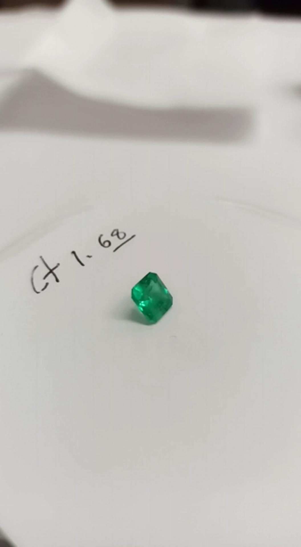 1.68ct Colombian  Emerald (Sale)