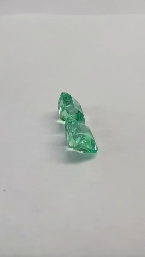 1.74 Ct. Colombian Emerald Pair