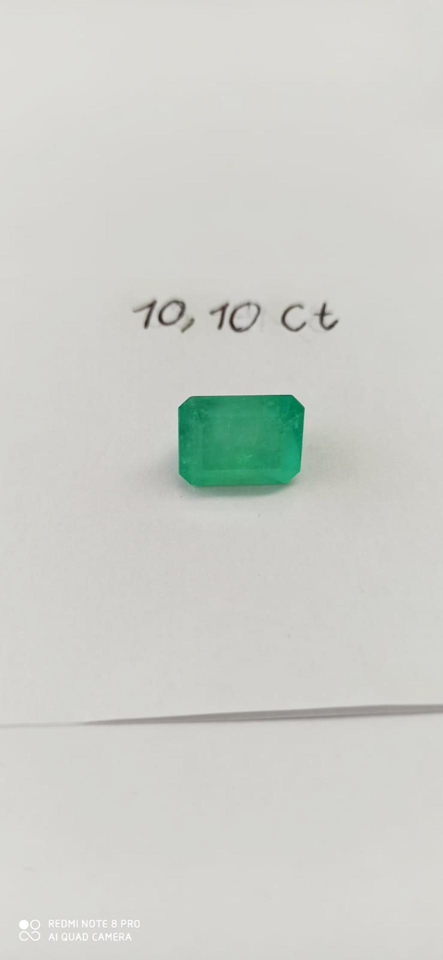 10.10ct Colombian Emerald