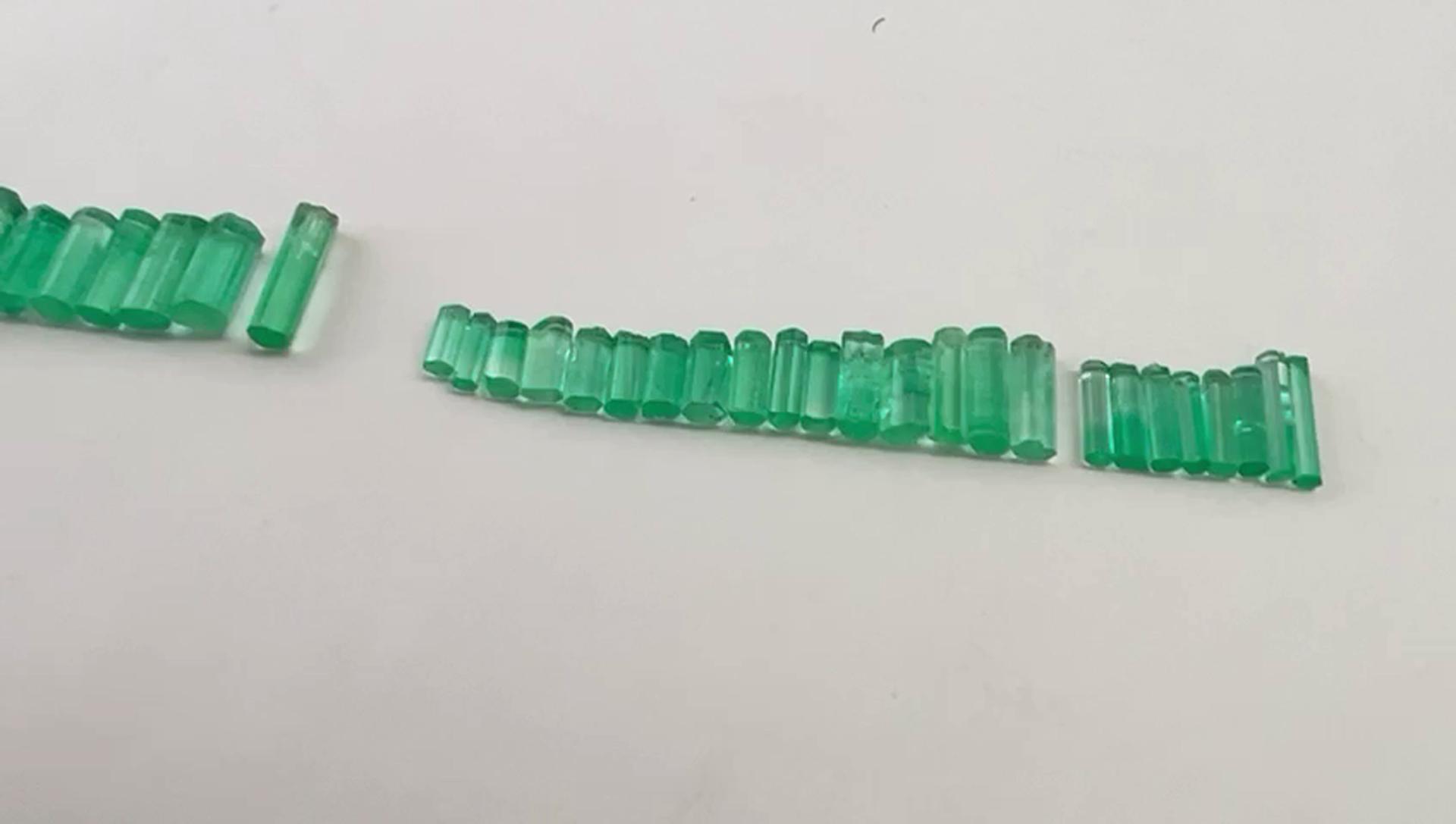 29ct  Rough Colombian Emerald Lot 