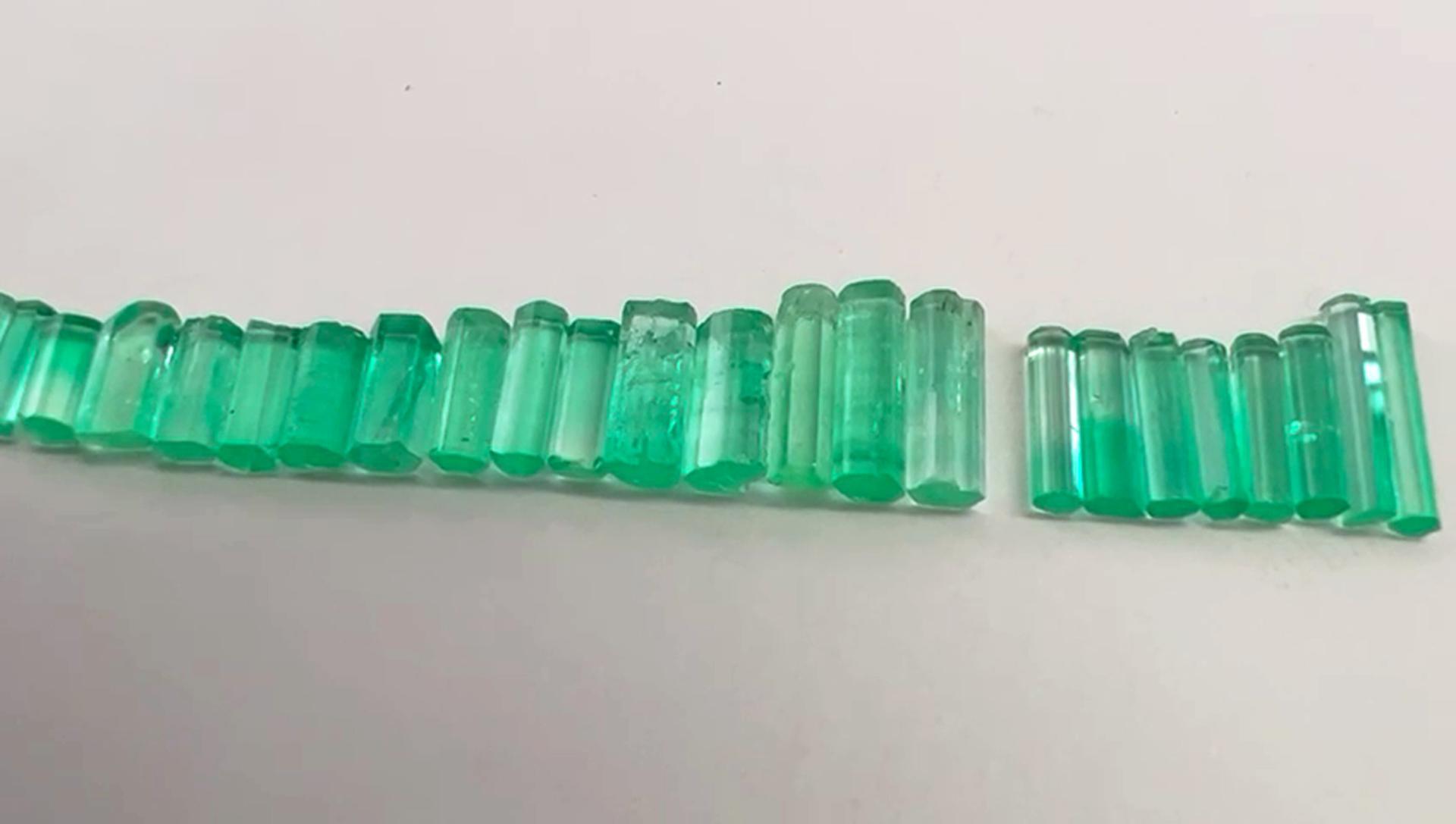 29ct  Rough Colombian Emerald Lot 