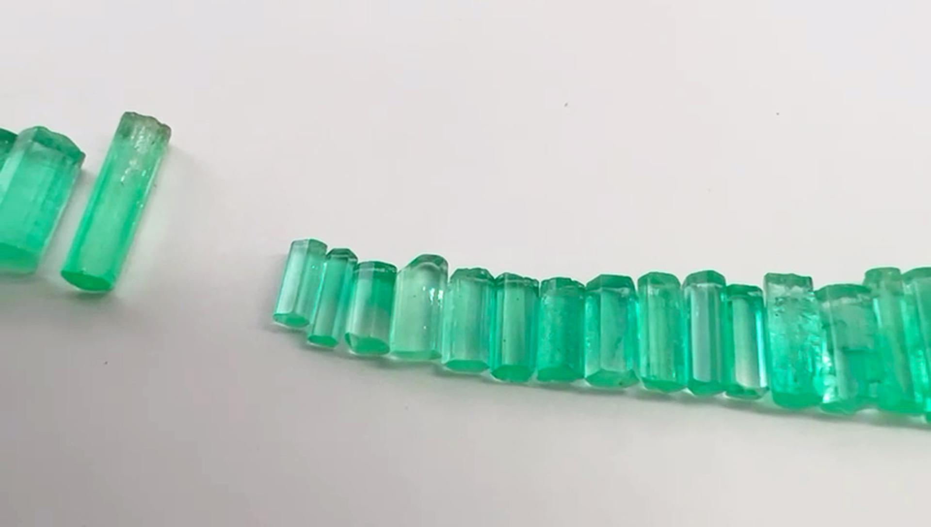 29ct  Rough Colombian Emerald Lot 