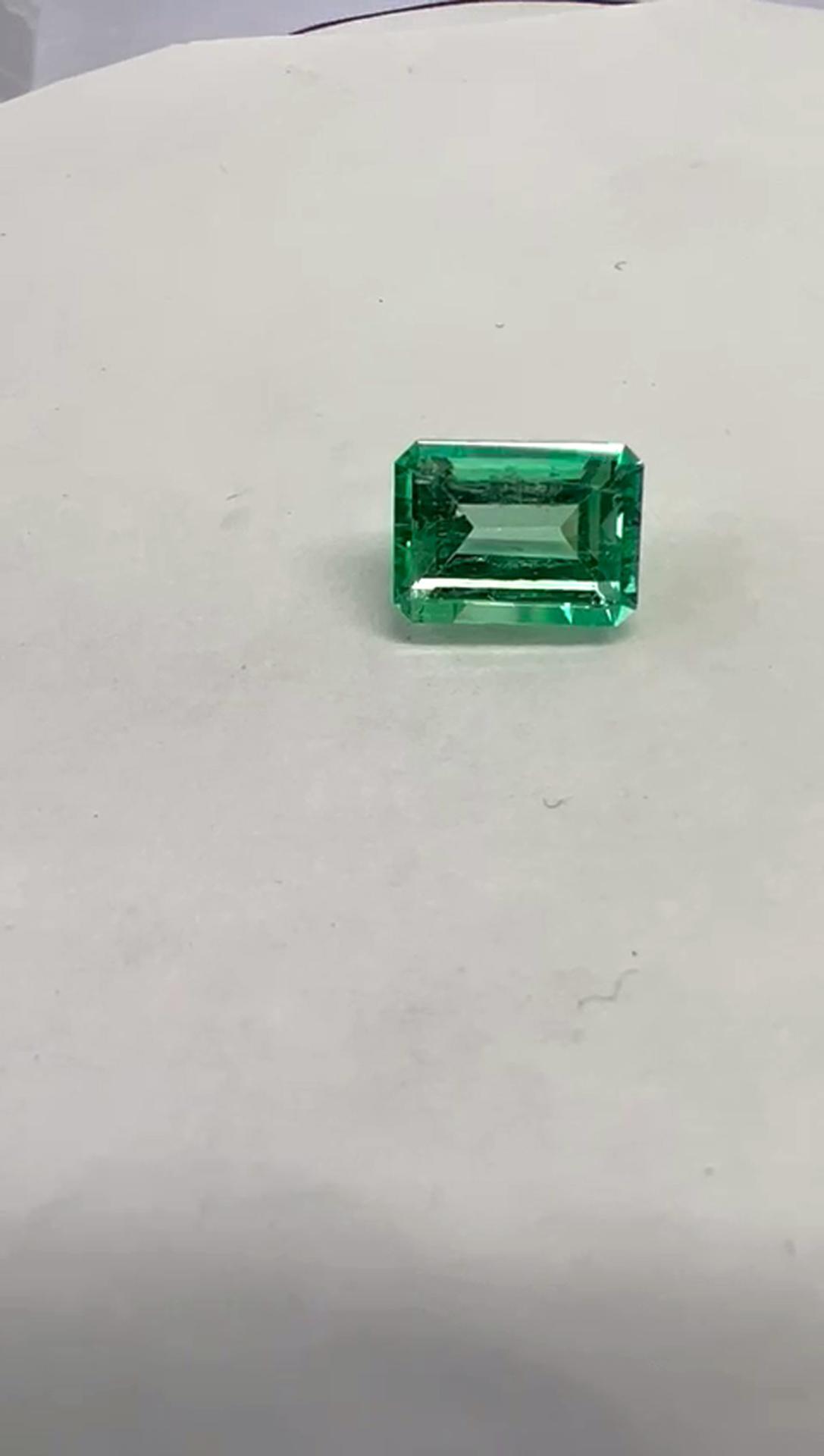 3.04 Ct. Colombian Emerald 