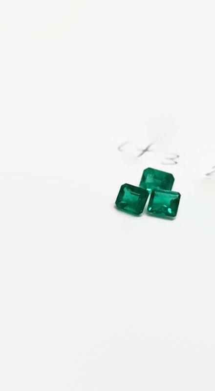 3.25 Colombian Emerald Set