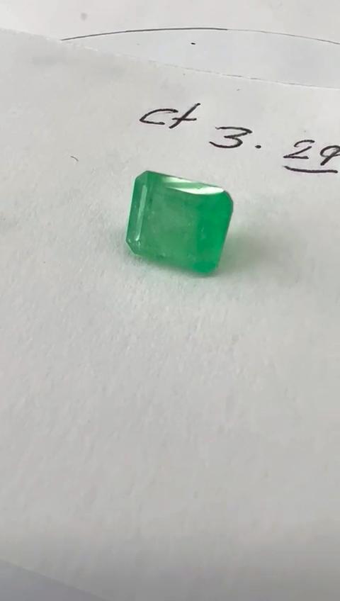 3.29 Ct. Colombian Emerald 