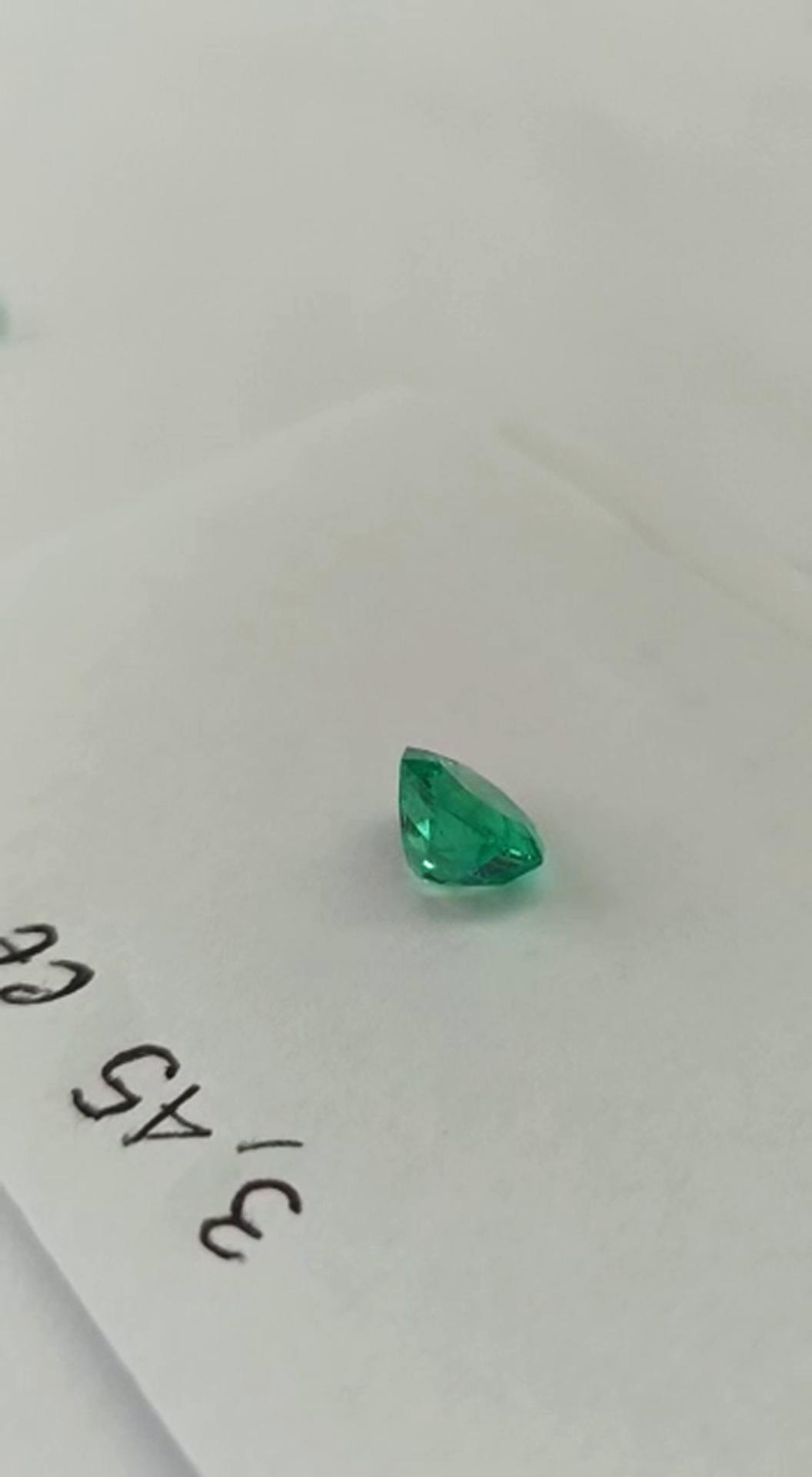 3.45ct  Colombian Emerald (Octagon Cut)