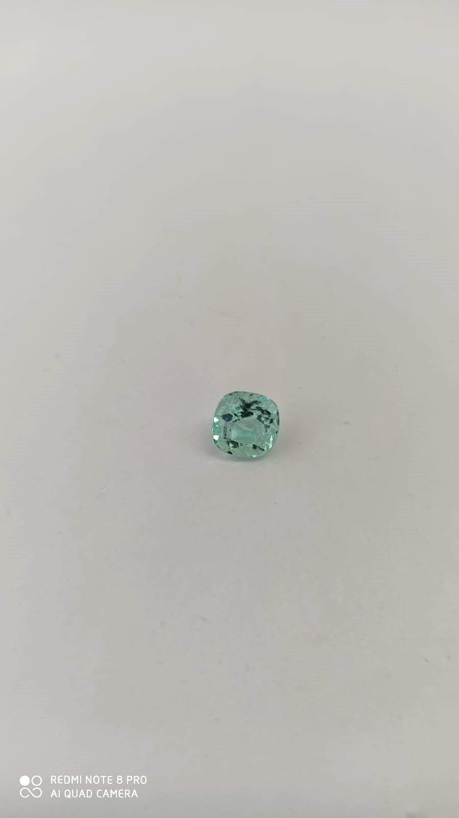 3.45ct Colombian Emerald ( Untreated ) 