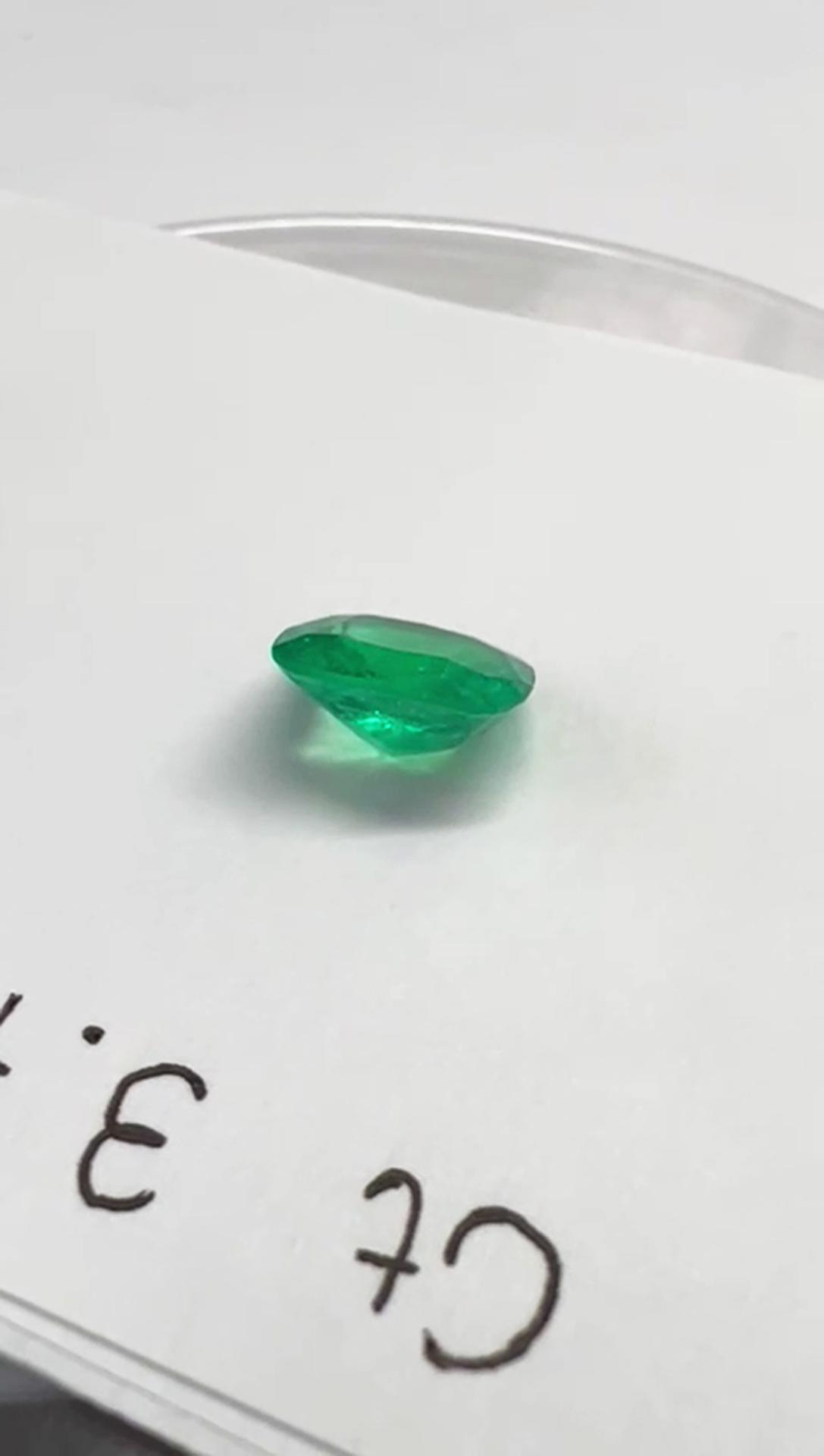 3.74ct Colombian Emerald  ( Exceptional) 