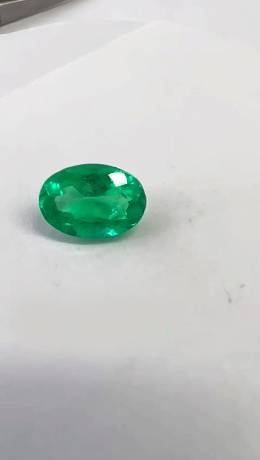 3.77 Ct. Colombian Emerald