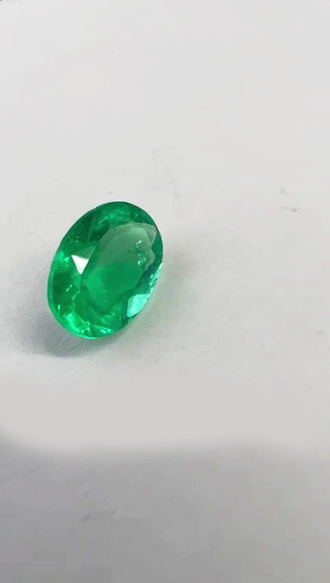 3.77 Ct. Colombian Emerald