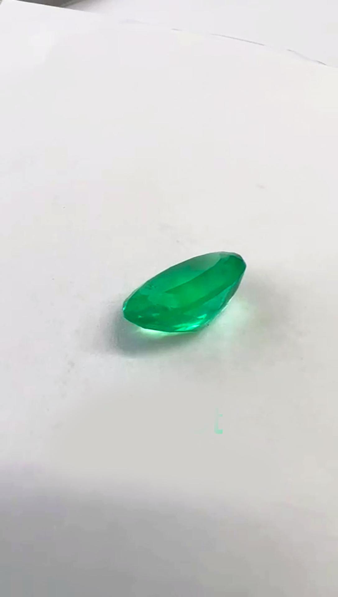 3.77 Ct. Colombian Emerald