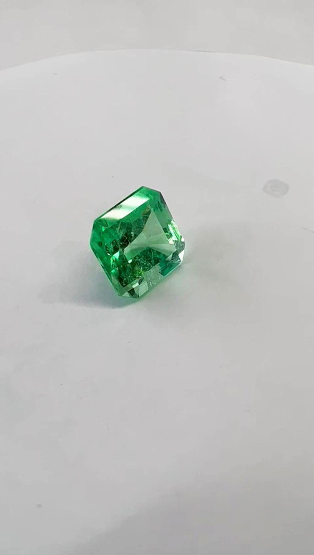 4.21 Ct. Colombian Emerald